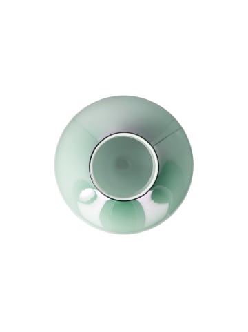 Goebel Vase " Silver Stone " in grün