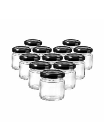 Ritzenhoff & Breker 12er Set Einmachgläser Kitchen Love 100 ml transparent in transparent
