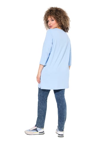 Ulla Popken Longshirt in lichtblau