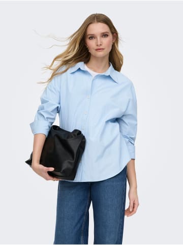 ONLY Hemd in Chambray Blue