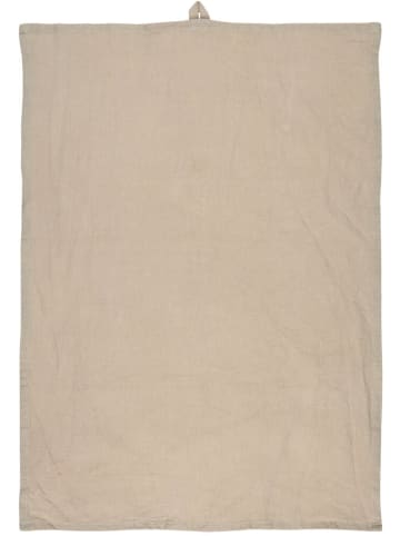 IB Laursen Geschirrtuch Freja aus Leinen und Baumwolle in rose shadow