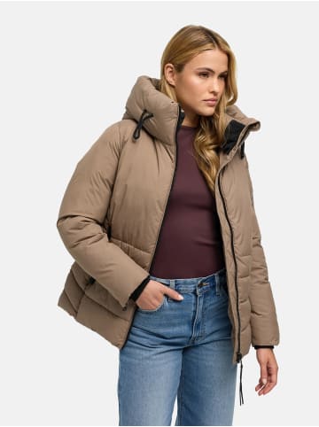 Navahoo Outdoorjacke Waldengel XIV in Taupe Grey