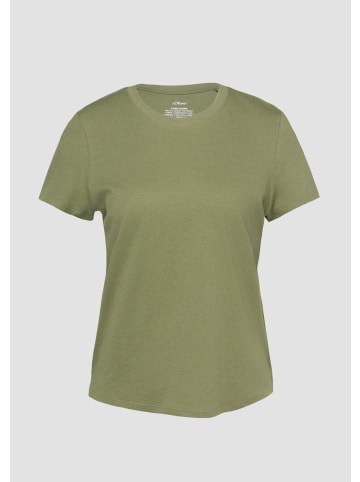 s.Oliver T-Shirt in 7900_olivgrün