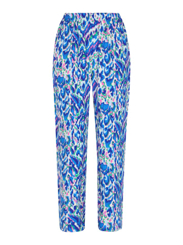 myMo Women Pants in blue multicolor