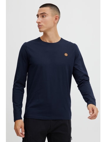INDICODE Longsleeve IDPhillo 45631MM  Klassischer Longsleeve in dunkelblau