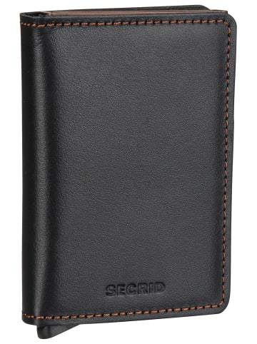 Secrid Geldbörse Slimwallet Original in Black-Brown