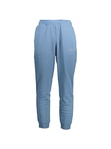 Calvin Klein Blaue Baumwoll-Jogginghose