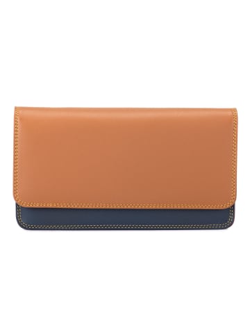 MYWALIT Medium Matinee Wallet Geldbörse Leder 17 cm in bosco