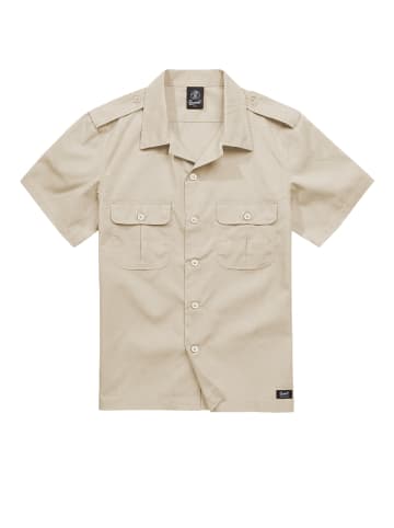 Brandit Short Sleeve Shirt in beige