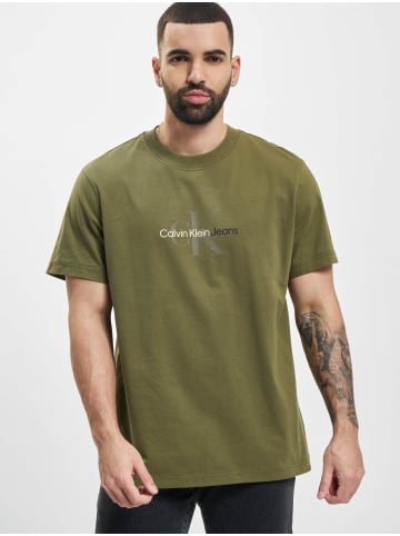 Calvin Klein T-Shirts in burnt olive