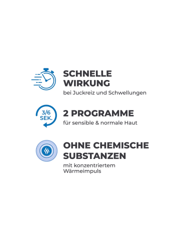 VITALmaxx Insektenstichheiler elektronisch 1,95W weiß Weiß