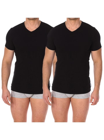 Bikkembergs 2er-Set: Unterhemd in Black