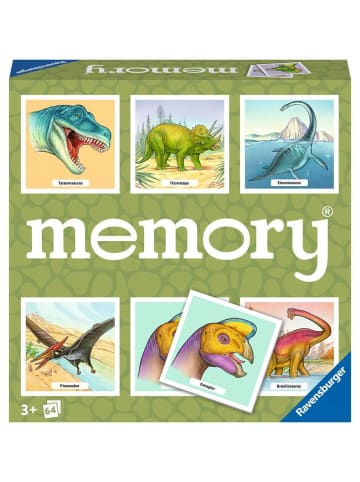 Ravensburger Merkspiel memory® Dinosaurier Ab 3 Jahre in bunt