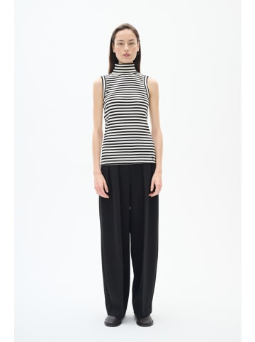InWear Jerseytop DagnaIW Tight fit in Black / Whisper White