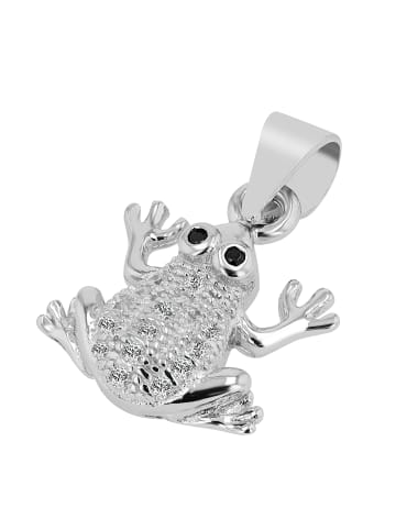 Adeliás Damen Anhänger aus 925 Silber mit Zirkonia in silber