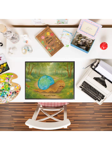 Mr. & Mrs. Panda schreibtischunterlage Schnecke Sir Design ohne ... in Weiß