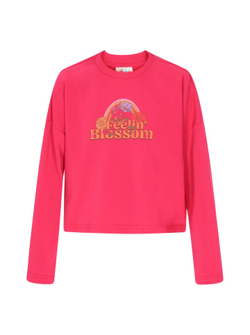 IZIA Sweatshirt in fuchsia