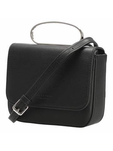 Seidenfelt SFM227 Crossbag - Umhängetasche 16 cm (black/silver) in schwarz silber