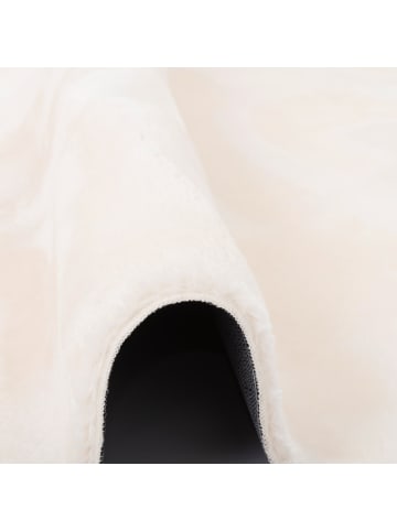 Pergamon Fellteppich Super Soft Pearl Rund in Creme