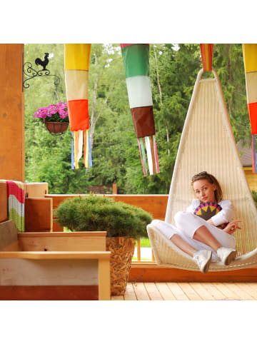 relaxdays 3x Blumenhaken in Schwarz - (B)28 x (H)30 x (T)2 cm