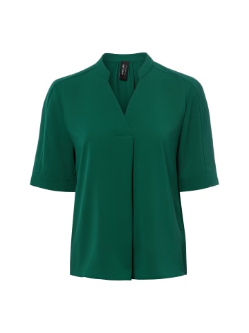 MARC CAIN SPORTS Kurzarmbluse in tanne