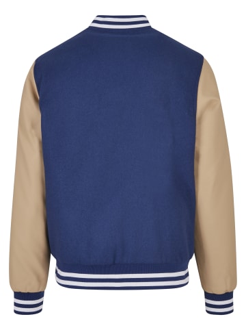 Urban Classics Urban Classics Herren Big U College Jacket in spaceblue