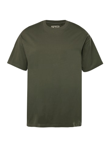 STHUGE Kurzarm T-Shirt in khaki