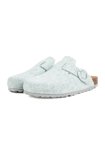 babunkers Pantoletten HOME FANTASY in blau