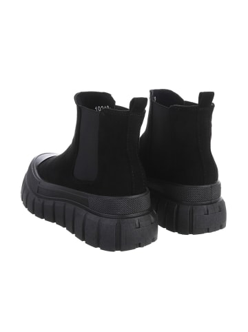 Ital-Design Stiefelette in Schwarz