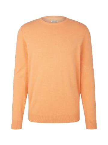 Tom Tailor Pullover BASIC CREW NECK in Orange