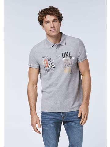 Oklahoma Jeans Poloshirt in Grau