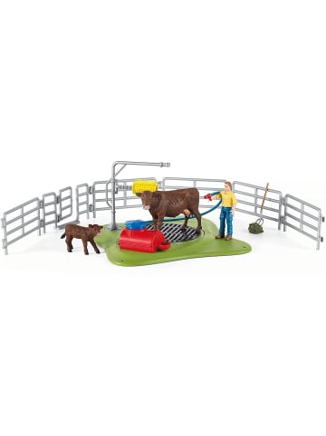 Schleich Farm World Kuh Waschstation in Mehrfarbig ab 3 Jahre