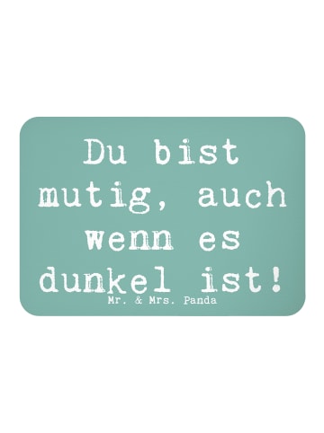 Mr. & Mrs. Panda Kühlschrankmagnet Spruch Angst vor Dunkelheit ü... in Meeresbrise