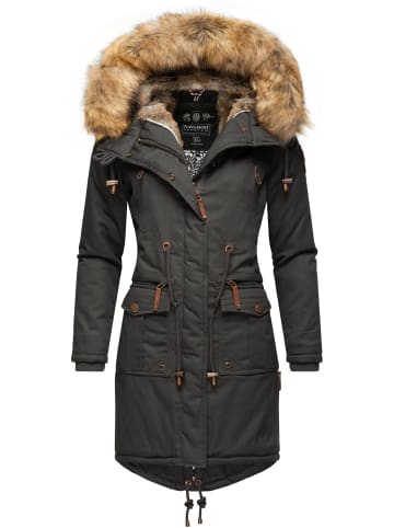 Navahoo Wintermantel Rosinchen in Anthracite