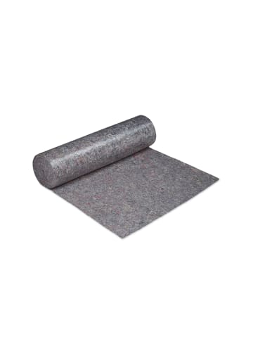 relaxdays Malvervlies in Grau - (L)50 x (B)1 m