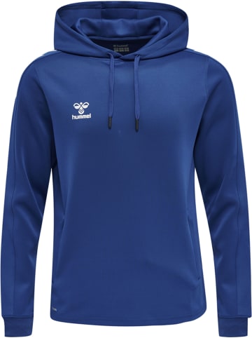 Hummel Hummel Kapuzenpullover Hmlcore Multisport Erwachsene Atmungsaktiv Schnelltrocknend in TRUE BLUE