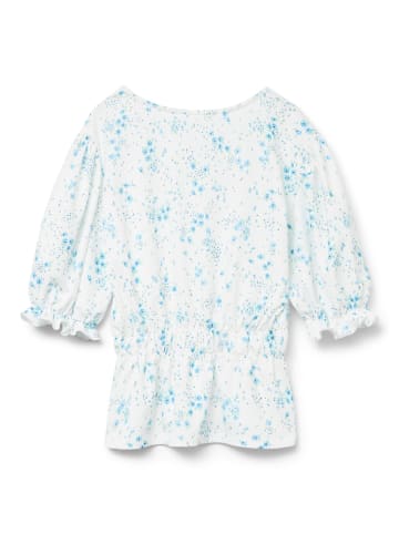 Vero Moda Top mit Schößchen in Snow White