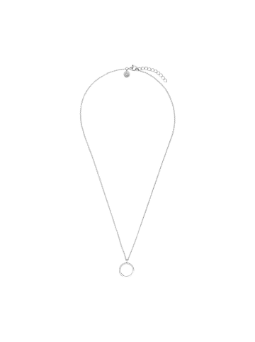 Tom Tailor Kette mit Anhänger Silber 925, rhodiniert in silber