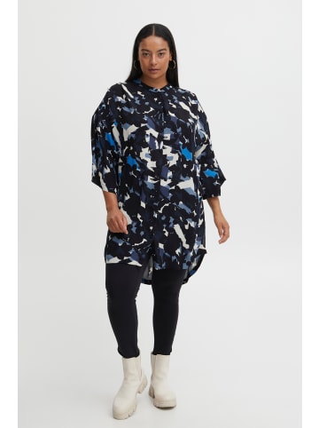 Fransa FPHelena loose fit in Navy Blazer graphic mix