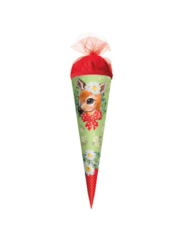 ROTH Geschenk-Schultüte klein 35 cm Reh in Rot