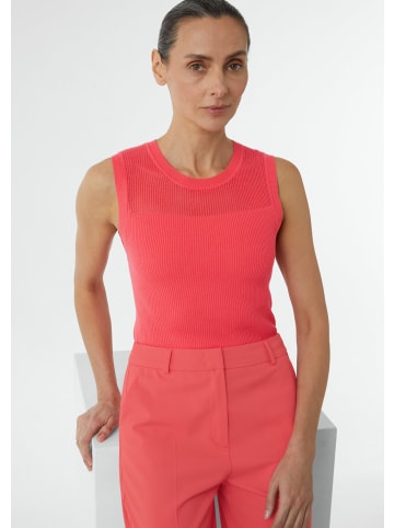 comma Strickpullunder keine Ärmellänge in Pink