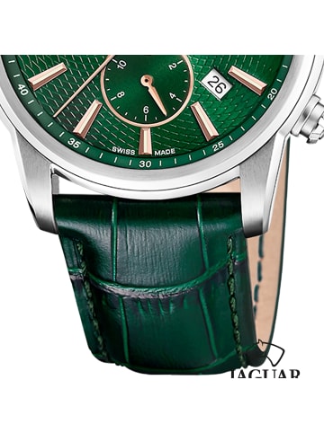 Jaguar Chronograph-Armbanduhr Jaguar Acamar grün groß (ca. 42mm)