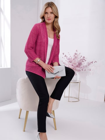 Sieh an! Cardigan in fuchsia