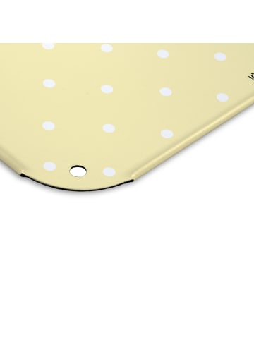 Mr. & Mrs. Panda Lustiges Blechschild Beste Freunde Zitrone mit ... in Gelb Pastell