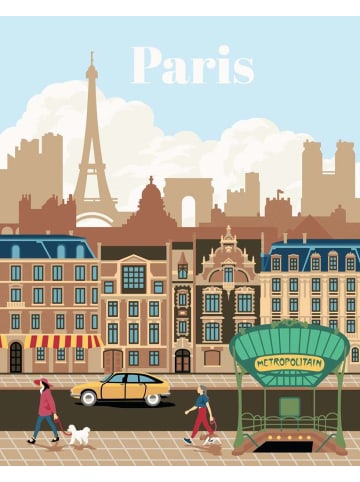 Ravensburger Ravensburger Malprodukte Farbenfrohes Paris in bunt