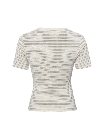 OPUS Shirt Soleili in beige schwarz