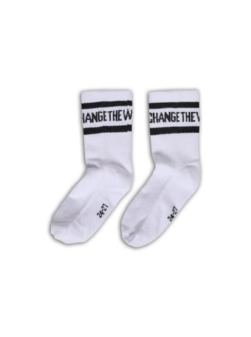 Sometime Soon Crew Socken Stscarbon Kinder in BRIGHT WHITE