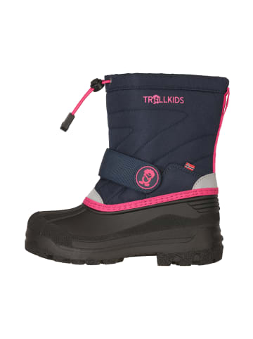 Trollkids Winterboots Telemark PRO in navy/pink