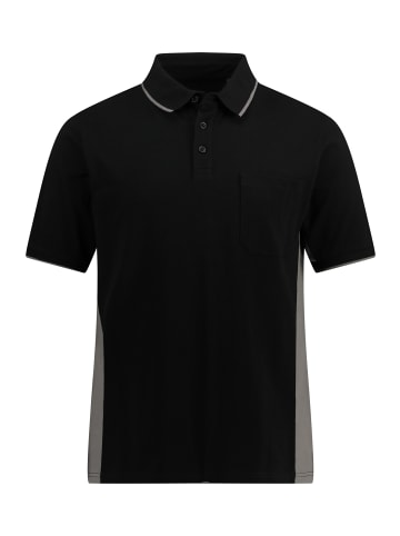 JP1880 Poloshirt in schwarz