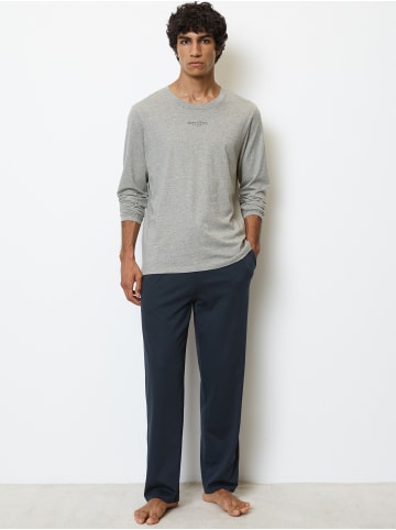 Marc O'Polo Pyjama Mix & Match Cotton in Grau/Blau